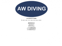 Logo van A.w. diving